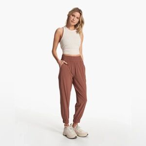 Vuori Women's Villa Jogger in Dusty Rose Brown